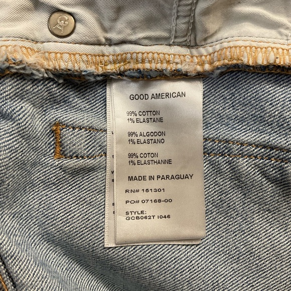 Good American Good Classic Slim Bootcut Jeans Womens Sz 26 - Picture 10 of 11